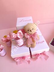 Ayıcık Anahtarlık & Kolonya Set