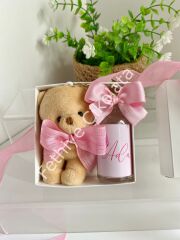 Ayıcık Anahtarlık & Kolonya Set