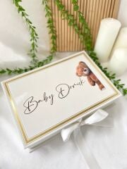 Mukavva Kurdeleli Dekoratif Çikolata Kutusu