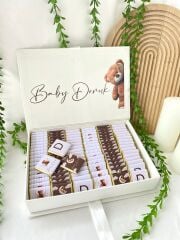 Mukavva Kurdeleli Dekoratif Çikolata Kutusu