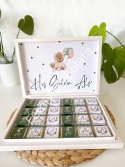 Karton Kutu Erkek Bebek Çikolatası