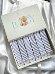 Mukavva Kurdeleli Dekoratif Çikolata Kutusu