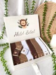 Mukavva Kurdeleli Dekoratif Çikolata Kutusu