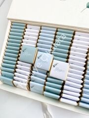 Mukavva Kurdeleli Dekoratif Çikolata Kutusu