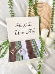 Mukavva Kurdeleli Dekoratif Çikolata Kutusu