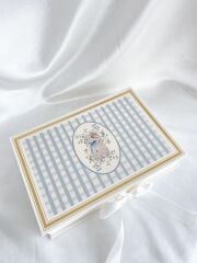 Mukavva Kurdeleli Dekoratif Çikolata Kutusu