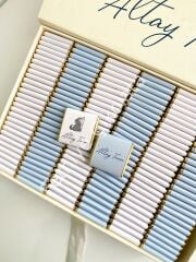 Mukavva Kurdeleli Dekoratif Çikolata Kutusu