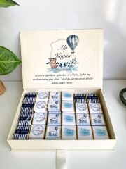 Mukavva Kurdeleli Dekoratif Çikolata Kutusu