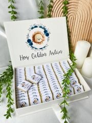 Mukavva Kurdeleli Dekoratif Çikolata Kutusu