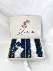 Mukavva Kurdeleli Dekoratif Çikolata Kutusu