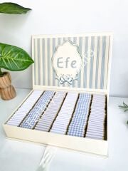 Mukavva Kurdeleli Dekoratif Çikolata Kutusu