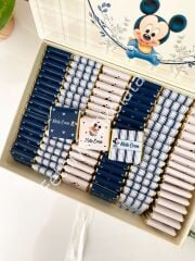 Mukavva Kurdeleli Dekoratif Çikolata Kutusu