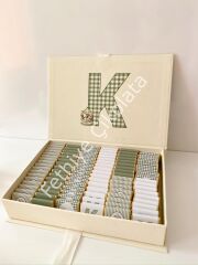 Mukavva Kurdeleli Dekoratif Çikolata Kutusu