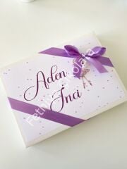 Karton Kutu Kız Bebek Çikolatası