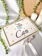 Mukavva Kurdeleli Dekoratif Çikolata Kutusu