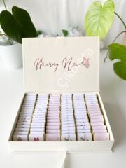 Mukavva Kurdeleli Dekoratif Çikolata Kutusu