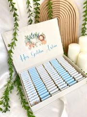 Mukavva Kurdeleli Dekoratif Çikolata Kutusu