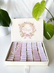 Mukavva Kurdeleli Dekoratif Çikolata Kutusu