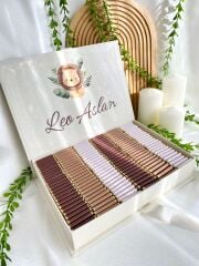 Mukavva Kurdeleli Dekoratif Çikolata Kutusu