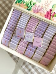 Mukavva Kurdeleli Dekoratif Çikolata Kutusu