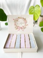 Mukavva Kurdeleli Dekoratif Çikolata Kutusu