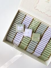 Mukavva Kurdeleli Dekoratif Çikolata Kutusu