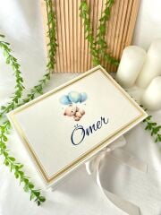 Mukavva Kurdeleli Dekoratif Çikolata Kutusu