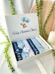 Mukavva Kurdeleli Dekoratif Çikolata Kutusu