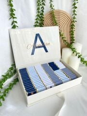 Mukavva Kurdeleli Dekoratif Çikolata Kutusu