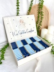 Mukavva Kurdeleli Dekoratif Çikolata Kutusu