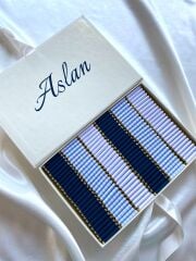 Mukavva Kurdeleli Dekoratif Çikolata Kutusu