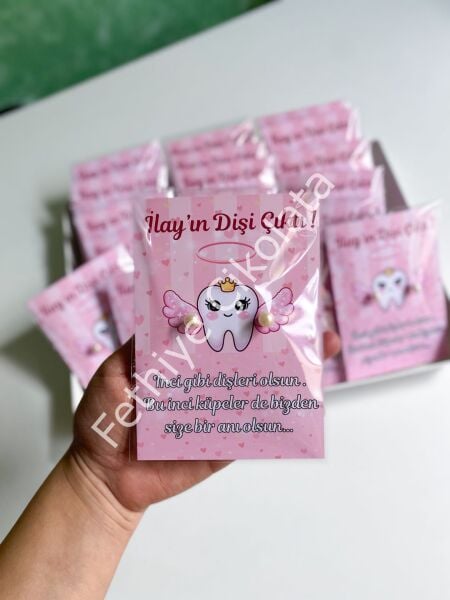 İnci Küpe Hediyelik Kart