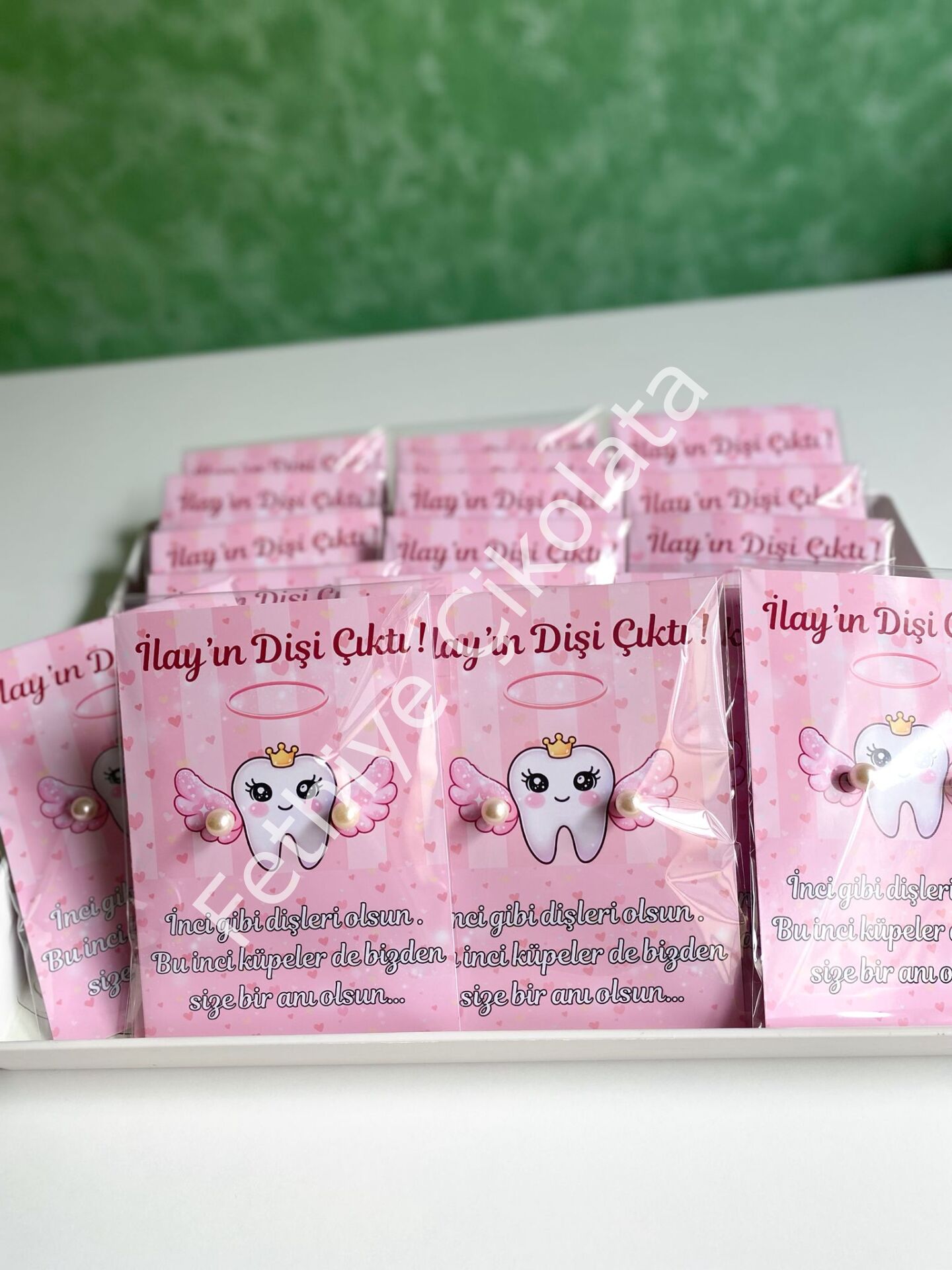 İnci Küpe Hediyelik Kart