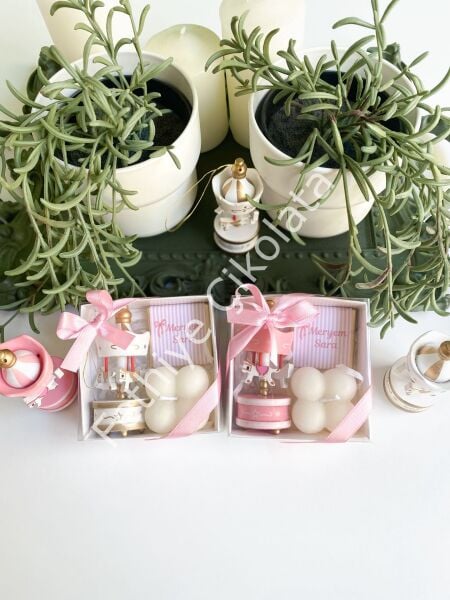 Atlı Karınca & Mum & Çikolata Kutusu