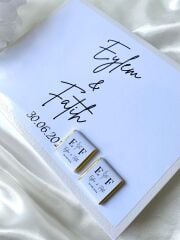 Çiçekli Karton Kutu İsteme Çikolatası