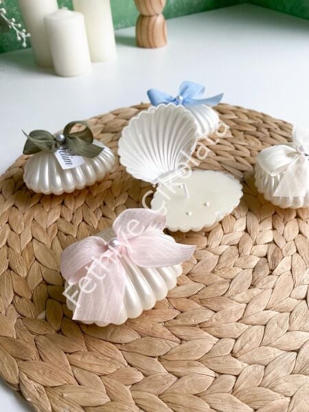 İstiridye Kapaklı Mum